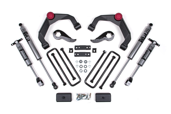 Zone Offroad 2020 GM 2500 / 3500 HD 3In Adventure Series (OE Key 84634344) w/o Overloads - Fox