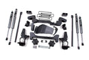 Zone Offroad 01-10 GM K2500 HD 6in Suspension System - Fox-1
