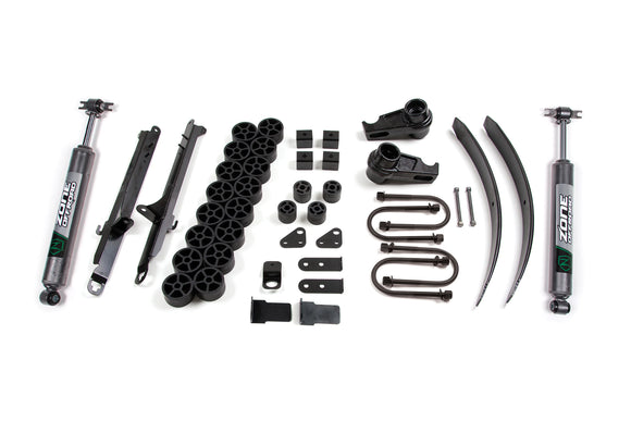 Zone Offroad 08-12 Chevy Colorado/GMC Canyon 3.5in Combo Kit - Nitro Shocks