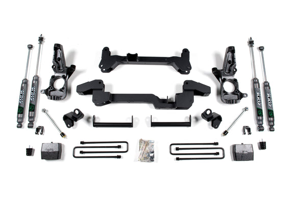 Zone Offroad 01-10 GM C2500 HD 6in Suspension System