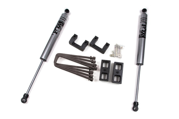 Zone Offroad 07-13 Chevy/GMC 1500 2in Torsion Bar Key Kit - Fox Shocks