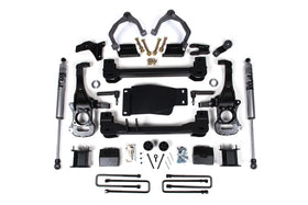 Zone Offroad 19-23 Chevy/GM Trail Boss / AT4 1500 4WD 4in Lift Kit w/ FOX Shocks