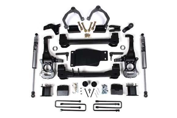 Zone Offroad 19-23 Chevy/GM Trail Boss / AT4 1500 4WD 4in Lift Kit w/ FOX Shocks