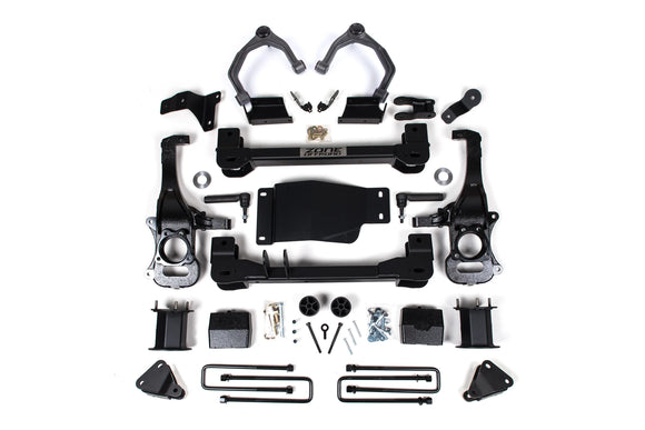 Zone Offroad 2022-2023 Chevy ZR2/GMC AT4X 4WD 4in Suspension System