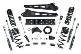 Zone Offroad 6.5 Inch Lift Kit W/ Radius Arm | Ram 2500 (19-24) 4WD | Diesel Nitro Shocks