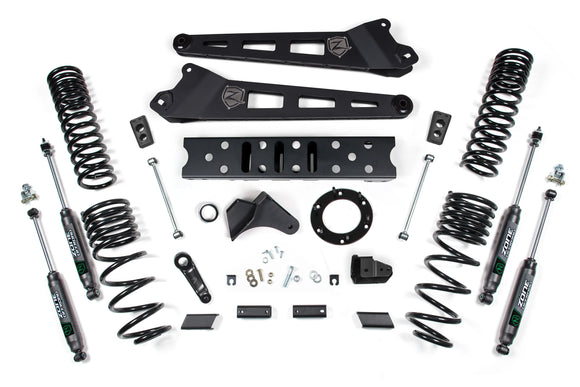 Zone Offroad 6.5 Inch Lift Kit W/ Radius Arm | Ram 2500 (19-24) 4WD | Diesel Nitro Shocks