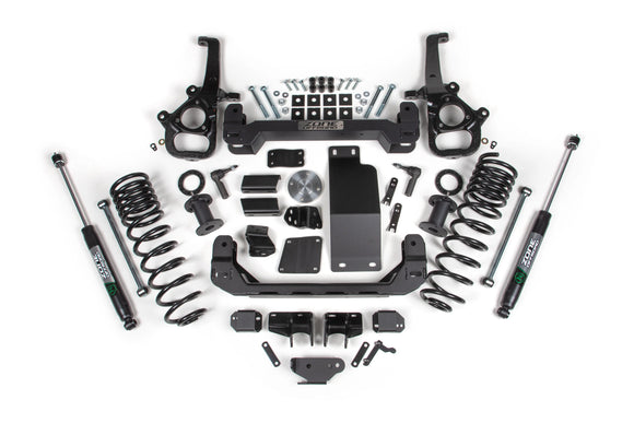 Zone Offroad 2025 Ram 1500 4WD 6in Front 5in Rear Susp. Lift System - Large Bore - Nitro Rear Shocks