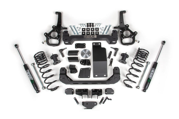 Zone Offroad 2025 Ram 1500 4WD 4in Front 3in Rear Susp. Lift System - Large Bore - Nitro Rear Shocks