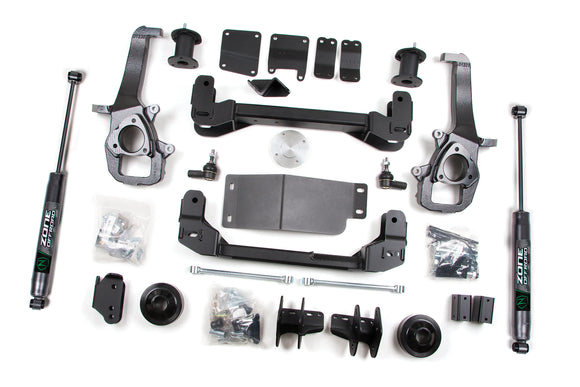 Zone Offroad 09-10 Dodge 1500 4in Suspension System
