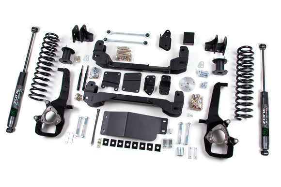 Zone Offroad 09-10 Dodge Ram 1500 6in Kit w/3in Rear