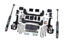 Zone Offroad 06-08 Dodge 1500 4in Suspension System-2