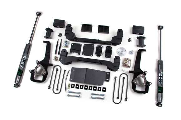 Zone Offroad 06-08 Dodge 1500 6in Suspension System