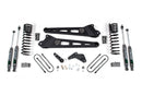 Zone Offroad 13-18 Ram 3500 4in Replacement Radius Arm Kit- Gas - 2in Rear Block-1