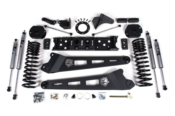 Zone Offroad 2019 Ram 2500 4.5in Radius Arm Diesel - 6-Bolt T-Case - Fox Shocks