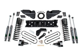 Zone Offroad 2019 Ram 3500 4.5in Radius Arm Brkt 3in Rr Block w/o Overload 8-Bolt TCase Nitro Shocks