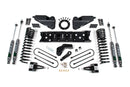 Zone Offroad 2019 Ram 3500 4.5in Radius Arm Brkt 3in Rr Block w/ Overload 6-Bolt T-Case Nitro Shocks-1