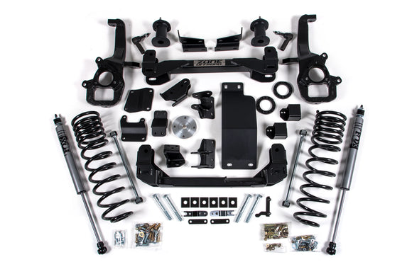 Zone Offroad 19-21 Ram 1500 4WD 4in Front 3in Rear Suspension Lift System / Fox Shocks
