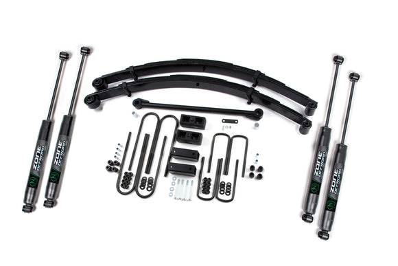 Zone Offroad 99 Ford F-250/350 4in Suspension System