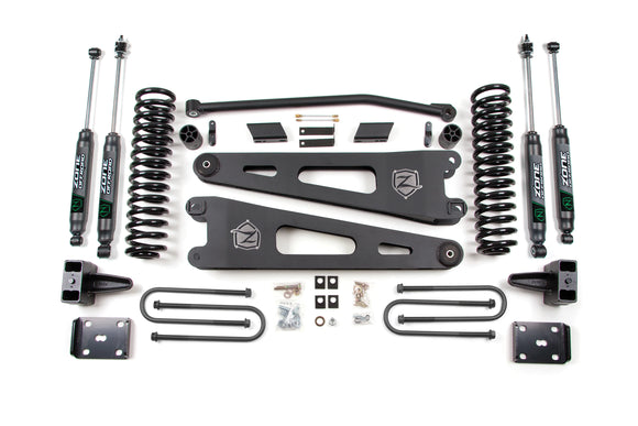 Zone Offroad 11-12 Ford SuperDuty 4in Radius Arm System - Gas