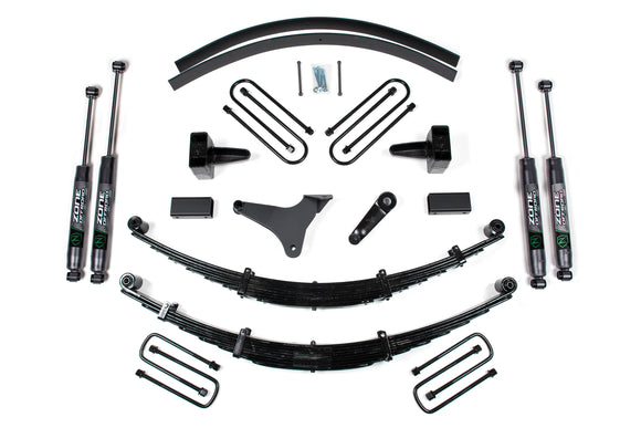 Zone Offroad 00-04 Ford F-250 6in Suspension System