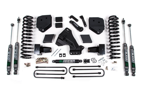 Zone Offroad 20-21 Ford F-250/F-350 4.5in Suspension Lift System - NX2 Shocks- Diesel