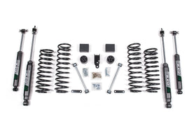 Zone Offroad 12-18 Jeep JK 4dr 3in Suspension Kit