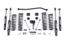 Zone Offroad 07-15 Jeep JK 4dr 4in Suspension Kit-1
