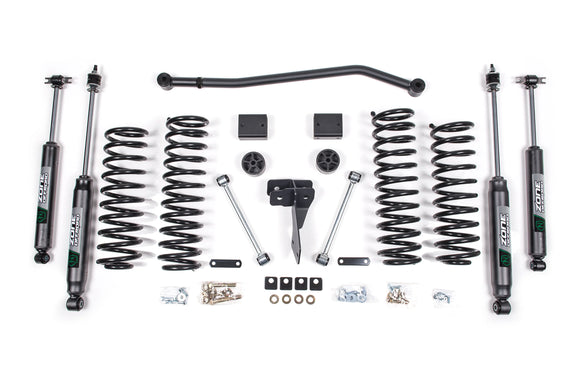Zone Offroad 07-15 Jeep JK 2dr 4in Suspension Kit