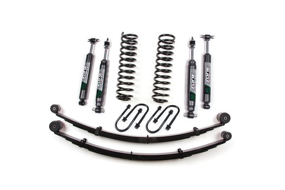 Zone Offroad 84-01 3in XJ w/Rear Springs-Dana 35