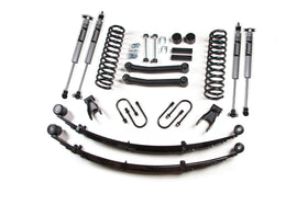 Zone Offroad 84-01 Jeep Cherokee (XJ) 4.5in Lift Kit w/ Rear Springs