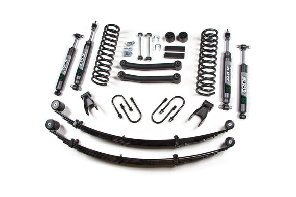 Zone Offroad 84-01 Jeep XJ 4.5in w/Rr Springs- Chrysler 8.25