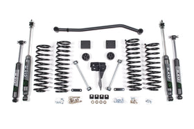Zone Offroad 12-18 Jeep JK 2dr 4in Suspension Kit