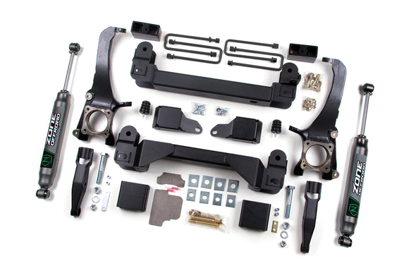 Zone Offroad 07-15 Toyota Tundra 5in Suspension Kit