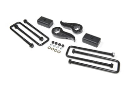 Zone Offroad 11-15 Chevy 2500/3500 HD 2in Torsion Key Lift Kit w/ ovld