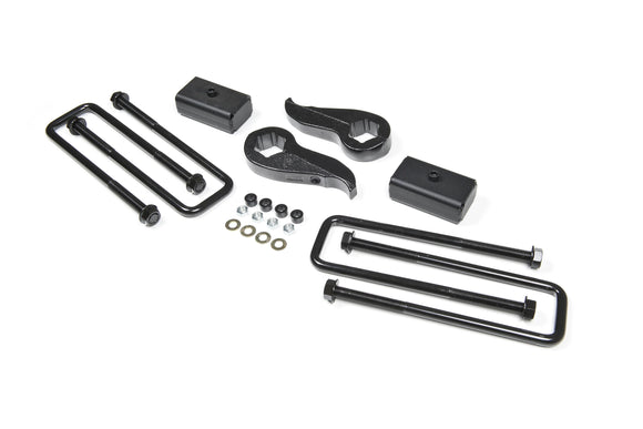 Zone Offroad 11-15 Chevy 2500/3500 HD 2in Torsion Key Lift Kit w/o ovld