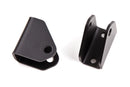 Zone Offroad 01-10 GM 2500HD 2in Front Shock Relocation Bracket-1