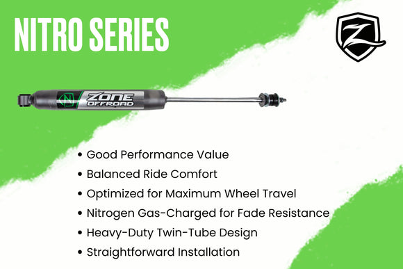 Zone Offroad 21-24 Ford F150 6 in Zone Lift System w/Nitro Shocks