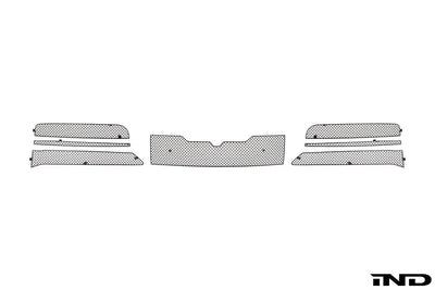 Zunsport Porsche Carrera 992.2 Front Lower Grille Set