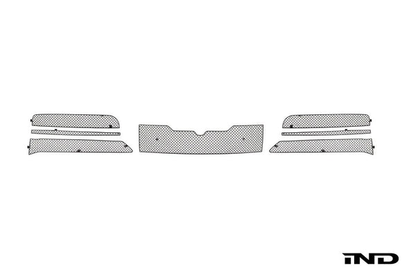 Zunsport Porsche Carrera 992.2 Front Lower Grille Set