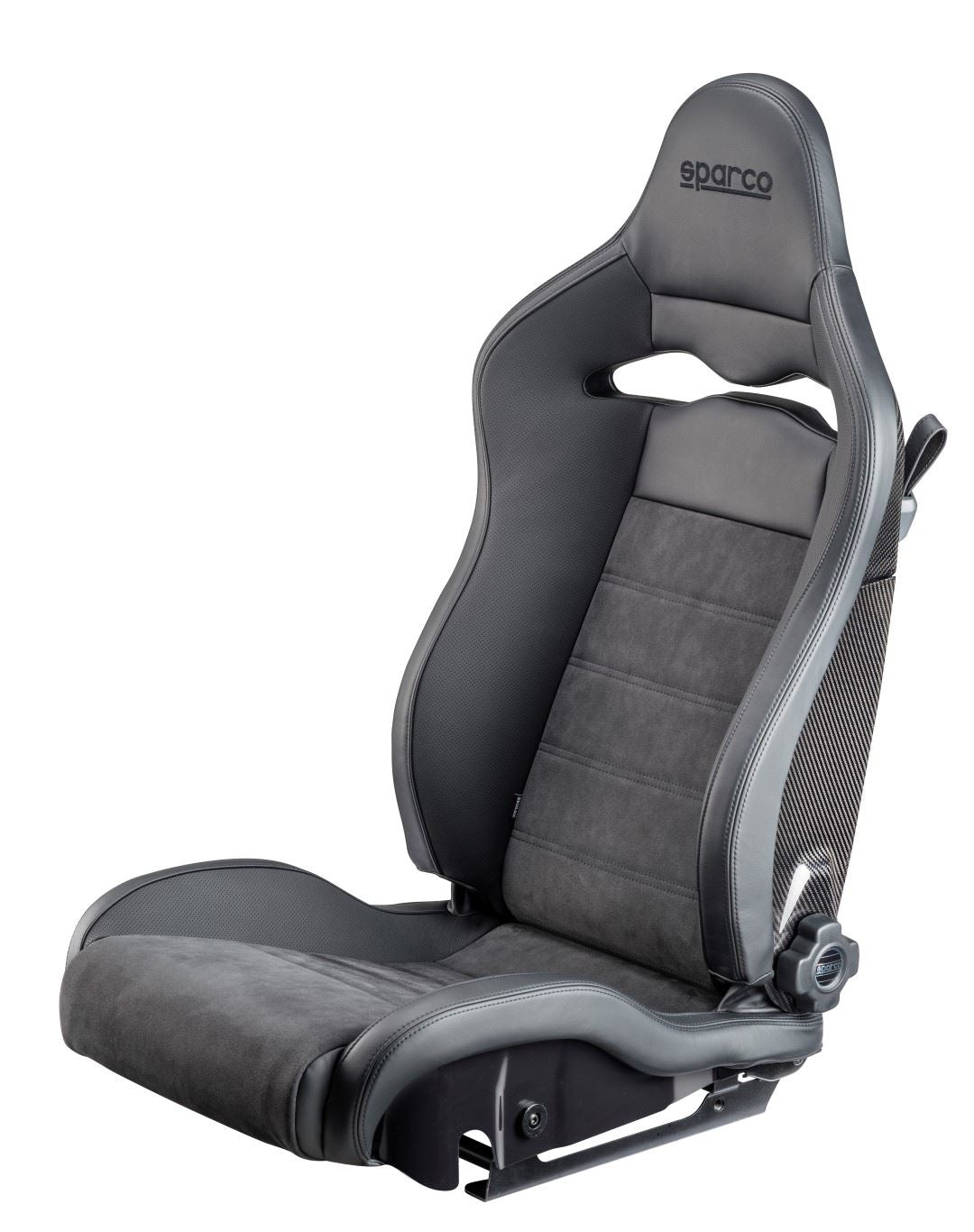 Sparco Seat SPX Leather/Alcantara Black - Left