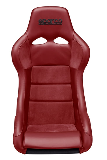 SPARCO SEAT QRT PERF LTHR/ALC RED - 0