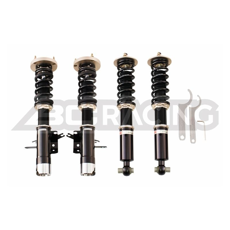 BC Racing BR Series Coilover Kit - 89-95 E34 BMW 5 Series (55mm Front Strut - Weld In)