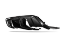 Akrapovic 2022+ Porsche 718 Cayman GT4 RS Rear Carbon Fiber Diffuser - High Gloss-2