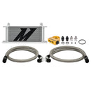 Mishimoto Universal Thermostatic Oil Cooler Kit 16-Row Silver-1