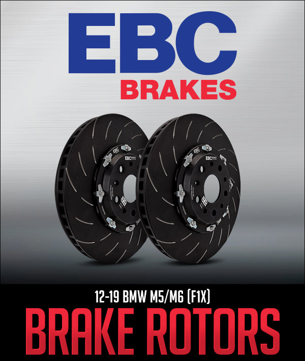 EBC BRAKES TWO-PIECE FULLY-FLOATING FRONT BRAKE ROTORS: 2012–2019 BMW M5/M6 (F1X)