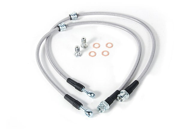 USP STAINLESS STEEL FRONT BRAKE LINES- MQB