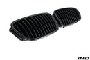 IND F10 M5 Pre-LCI Carbon Front Grille Set-1