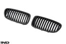 IND F10 M5 Pre-LCI Carbon Front Grille Set-2