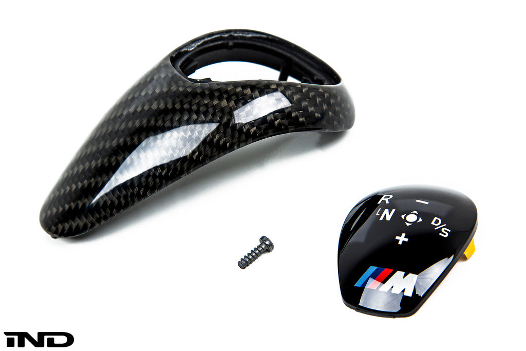 BMW M Performance F-Chassis Carbon Shift Knob Cover - DCT Only - 0