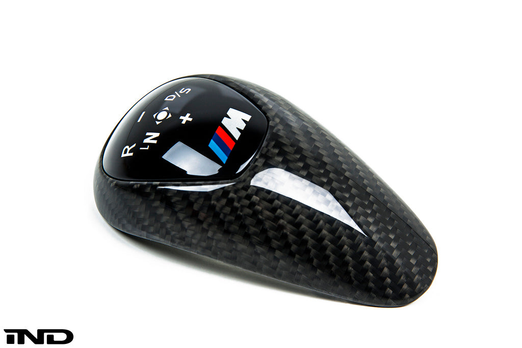 BMW M Performance F-Chassis Carbon Shift Knob Cover - DCT Only
